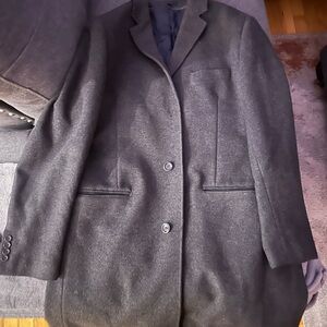 J. Crew Men's Dark Gray Pea Coat